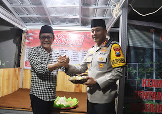 Kapolres Banyuwangi Resmikan di Desa SempuPos Kamling Revitalisasi