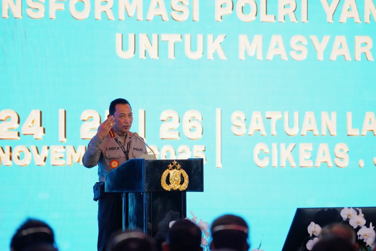 Gelar Apel Kasatwil, Kapolri: Semangat Polri Tingkatkan Pelayanan untuk Masyarakat 