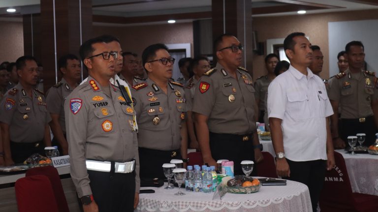 Rakernis Fungsi Binmas, Wakapolda Kalteng Tekankan Perkuat Peran Polisi Penolong