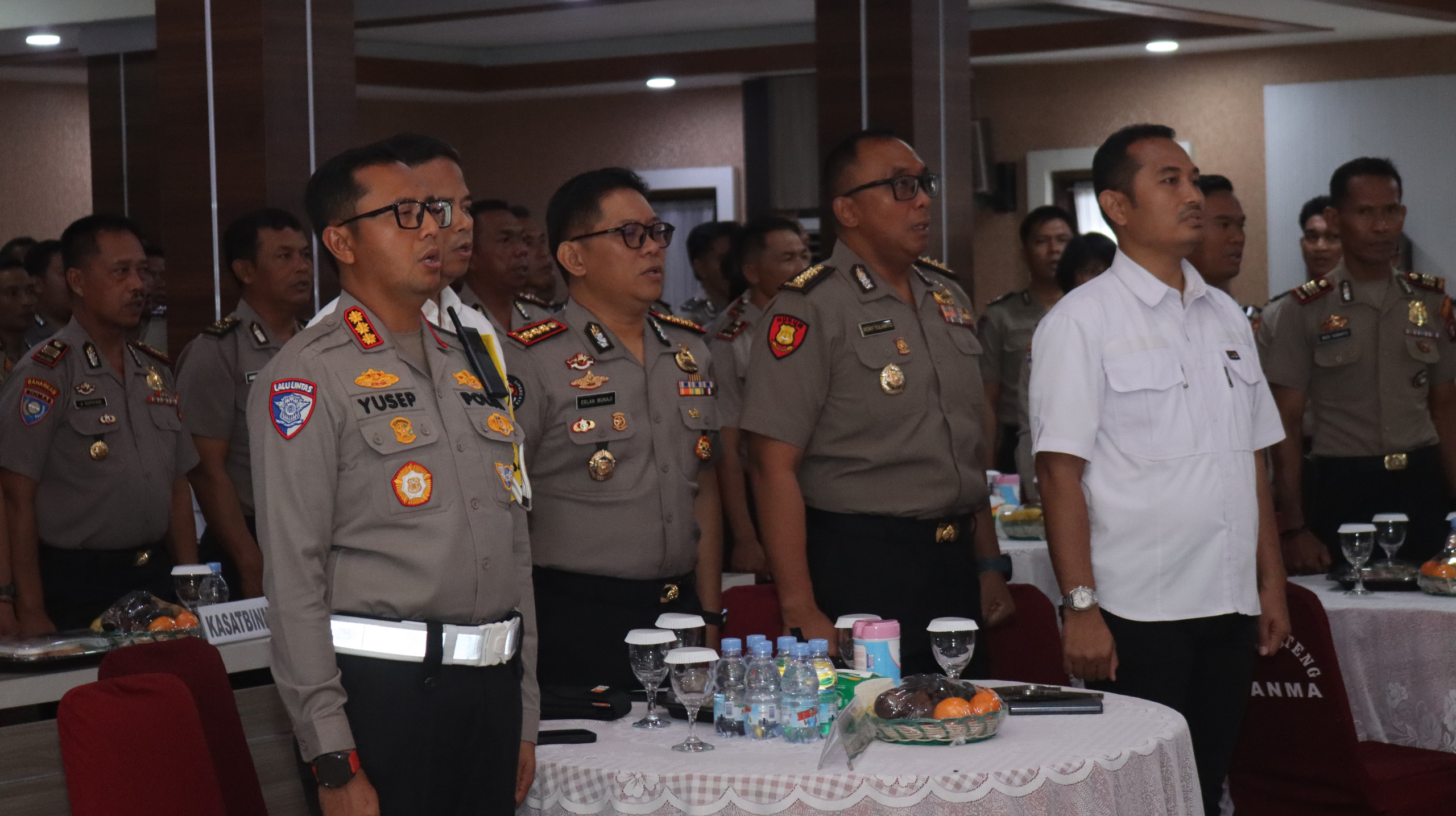 Rakernis Fungsi Binmas, Wakapolda Kalteng Tekankan Perkuat Peran Polisi Penolong