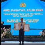 POLRES METRO DEPOK RAIH DUA PENGHARGAAN SEKALIGUS DALAM APEL KASATWIL POLRI 2025 DI CIKEAS