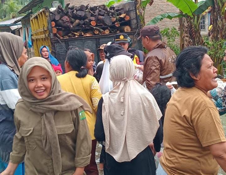 SPPG POLRI UNTUK KEMANUSIAAN – DUA UNIT SPPG DI SERDANG BEDAGAI GERAK CEPAT BANTU KORBAN BANJIR