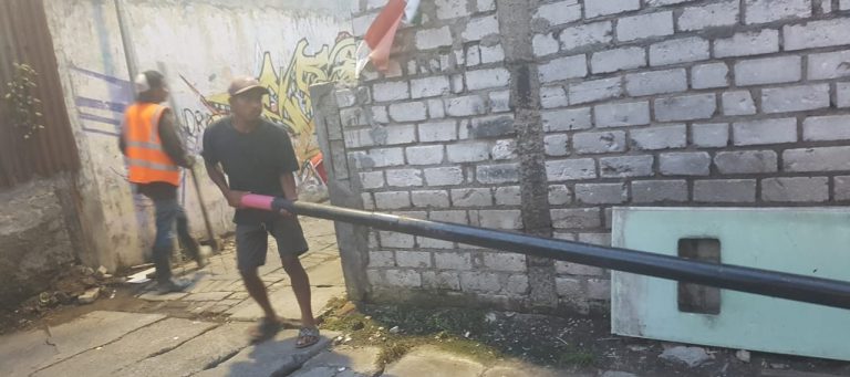 Pemasangan Tiang WiFi di Kedung Manggu Dikeluhkan Warga, Diduga Tak Kantongi Izin