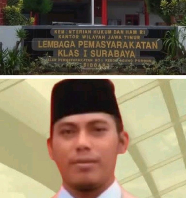 Dugaan Peredaran Narkoba di Lapas Porong Mencuat Ke publik: FRIC Menilai Lemahnya Pengawasan 