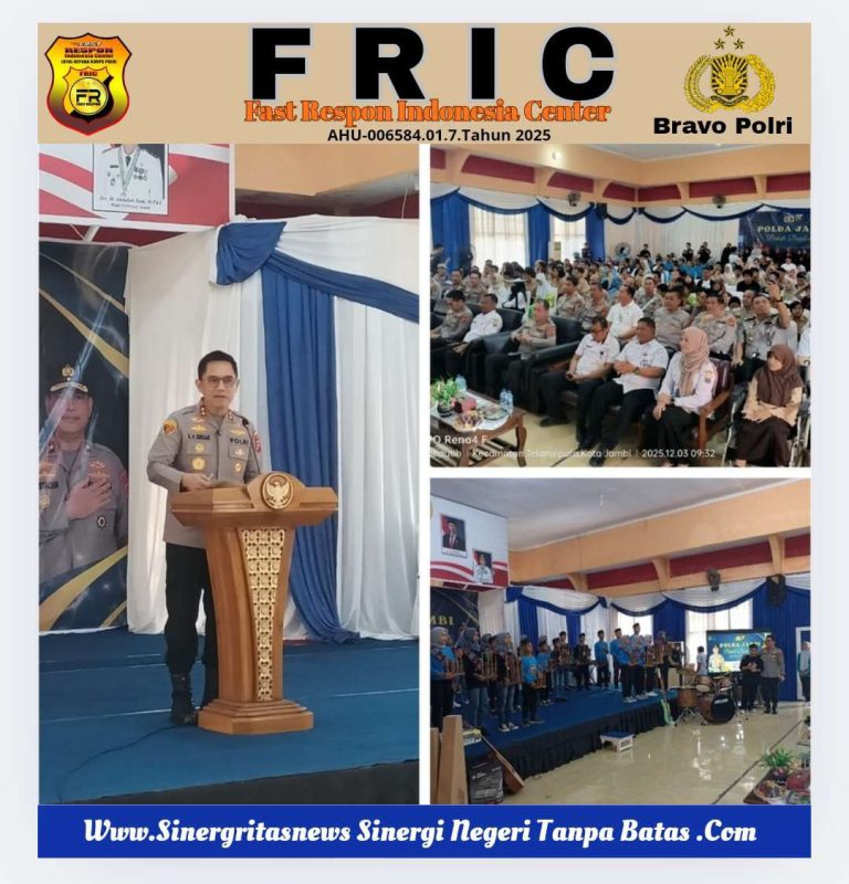 Polda Jambi Peduli Disabilitas” Dihari Disabilitas Internasional, Kapolda Jambi : Polda Jambi Siap Mendukung Menjadi Generasi Hebat dan Berkarya 