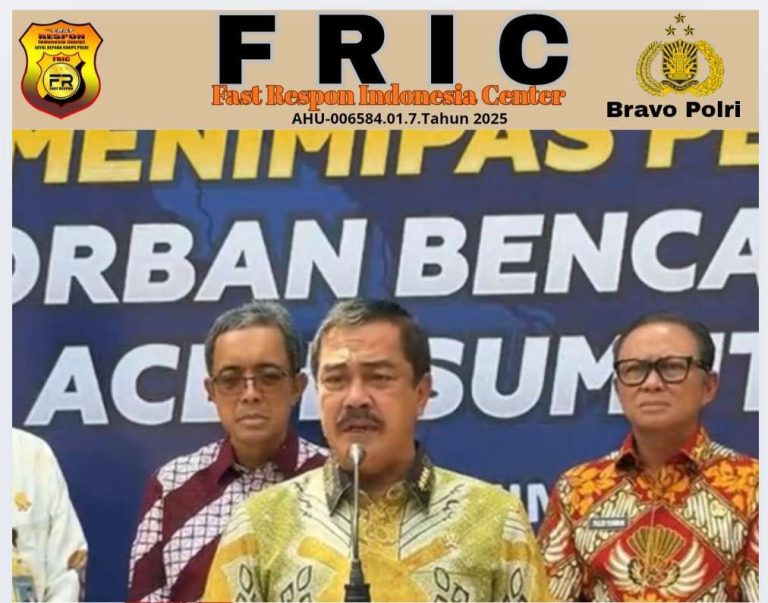 Kementrian Imipas Peduli Kemanusiaan Kirim Bantuan Kepada Korban Bencana Alam Di Sumatera 