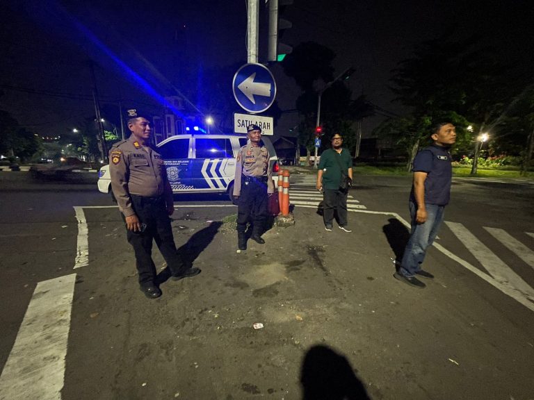 Patroli Malam Polsek Pabean Cantikan Tekan Aksi 3C, Balap Liar dan Kenakalan Remaja