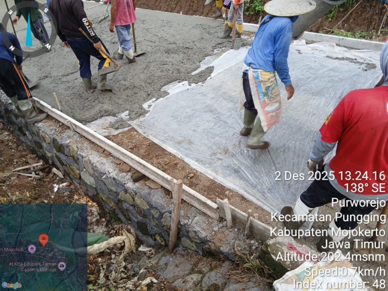 Pembangunan Di Desa Purworejo Diduga Banyak Kejanggalan, Transparansi Anggaran Dihilangkan
