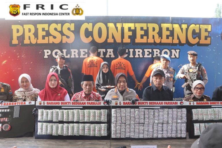 Polresta Cirebon Ungkap 2 Kasus Narkoba Selama Desember 2025, 3 Tersangka Diamankan