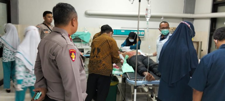 Anggota Polsek Ranuyoso, Aiptu Kurniawan, Kritis Setelah Dibacok Pelaku Curanmor di Lumajang