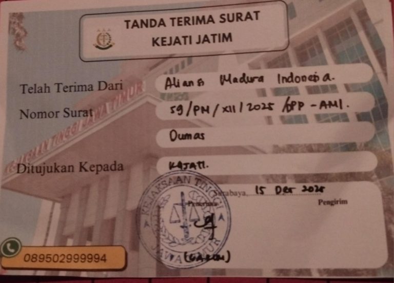 Aliansi Madura Indonesia Bongkar Dugaan Mafia Uji KIR, Laporkan Dishub Kota Blitar dan Dishub Kabupaten Malang ke Kejati Jatim