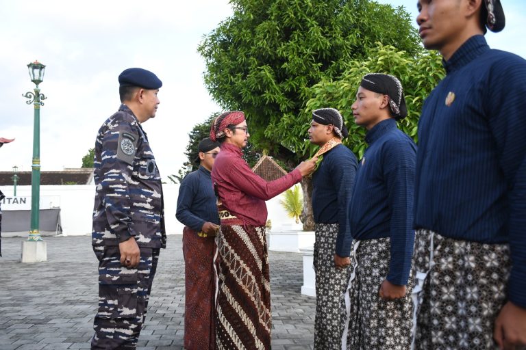 Perkuat Karakter Keprajuritan, Kraton Yogyakarta Jalin Kerja Sama dengan Dispsial TNI AL