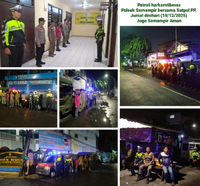 Under Control: Patroli Harkamtibmas Polsek Semampir