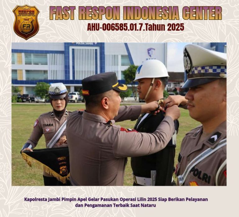 Kapolresta Jambi Pimpin Apel Gelar Pasukan Operasi Lilin 2025 di Mapolresta Jambi