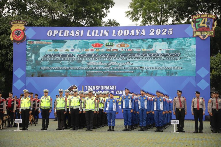 Polda Jabar Kerahkan 25. 642 Personel Gabungan Amankan Nataru 2025, Sebanyak 304 Pos Pengamanan, Pelayanan dan Pos Terpadu Disiapkan