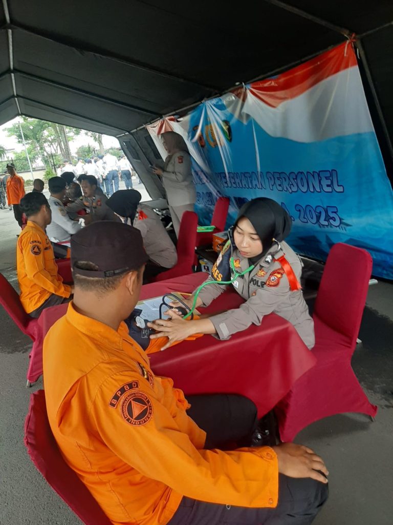 Polda Jabar Beri Layanan Kesehatan Bagi Anggota Yang Bertugas Amankan Ops Nataru 2025/2026