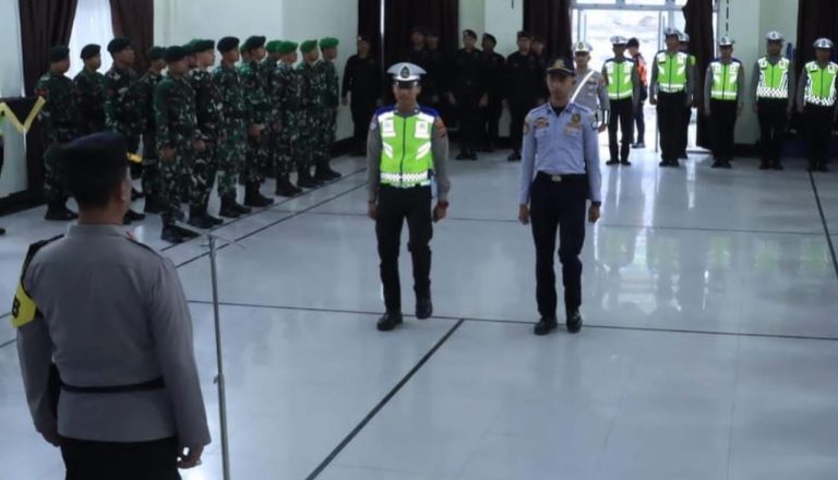 Wakapolres Bener Meriah Pimpin Apel Gelar Pasukan Operasi Lilin Seulawah 2025