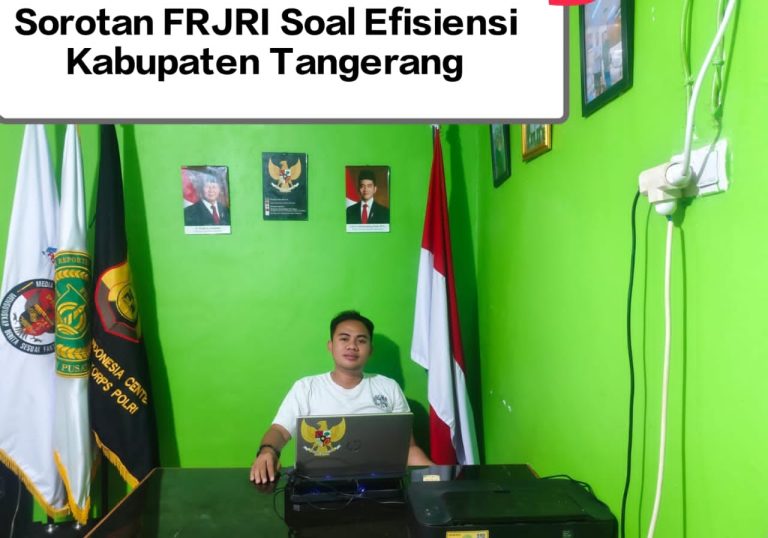 Sekjen Umum FRJRI Segera Bersurat ke Presiden dan Wakil Presiden, Buntut Rapat Mewah Rasa Konser Pemkab Tangerang di Bandung. ? 
