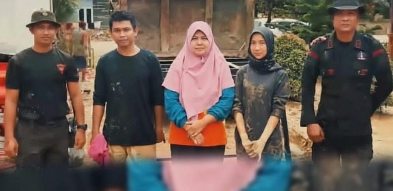 POLDA ACEH SALURKAN BANTUAN TANDON AIR DAN SUMUR BOR DI ACEH TAMIANG