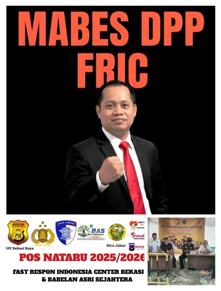 Ketua Umum Fast Respon Indonesia Center Mendukung Program Polri