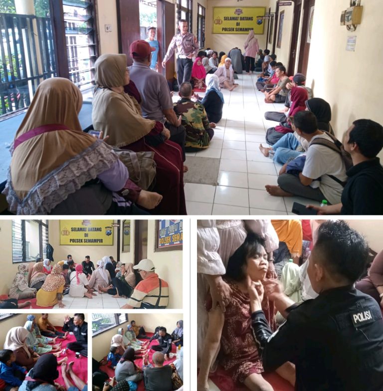 Antusias Warga Meningkat, Puluhan Pasien Jalani Pengobatan Non Medis di Polsek Semampir