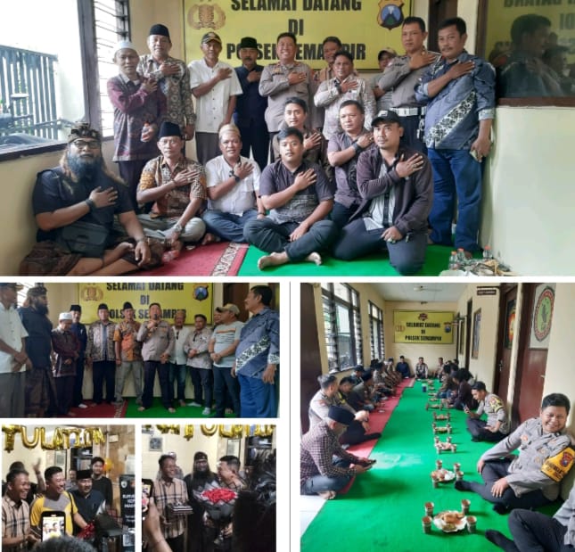 Berawal Tegang Berakhir Haru, Kejutan Warga dan Anggota untuk Kapolsek Semampir