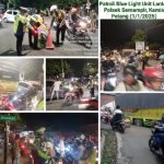 Respon Cepat Unit Lantas Polsek Semampir, Atasi Kepadatan Akibat Truk Terjebak Jalan Berlubang di Jalan Wonosari