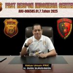 Ketum FRIC : Tahun 2026 Seluruh Ketua DPW Harus Action dan Solid Terhadap Polri