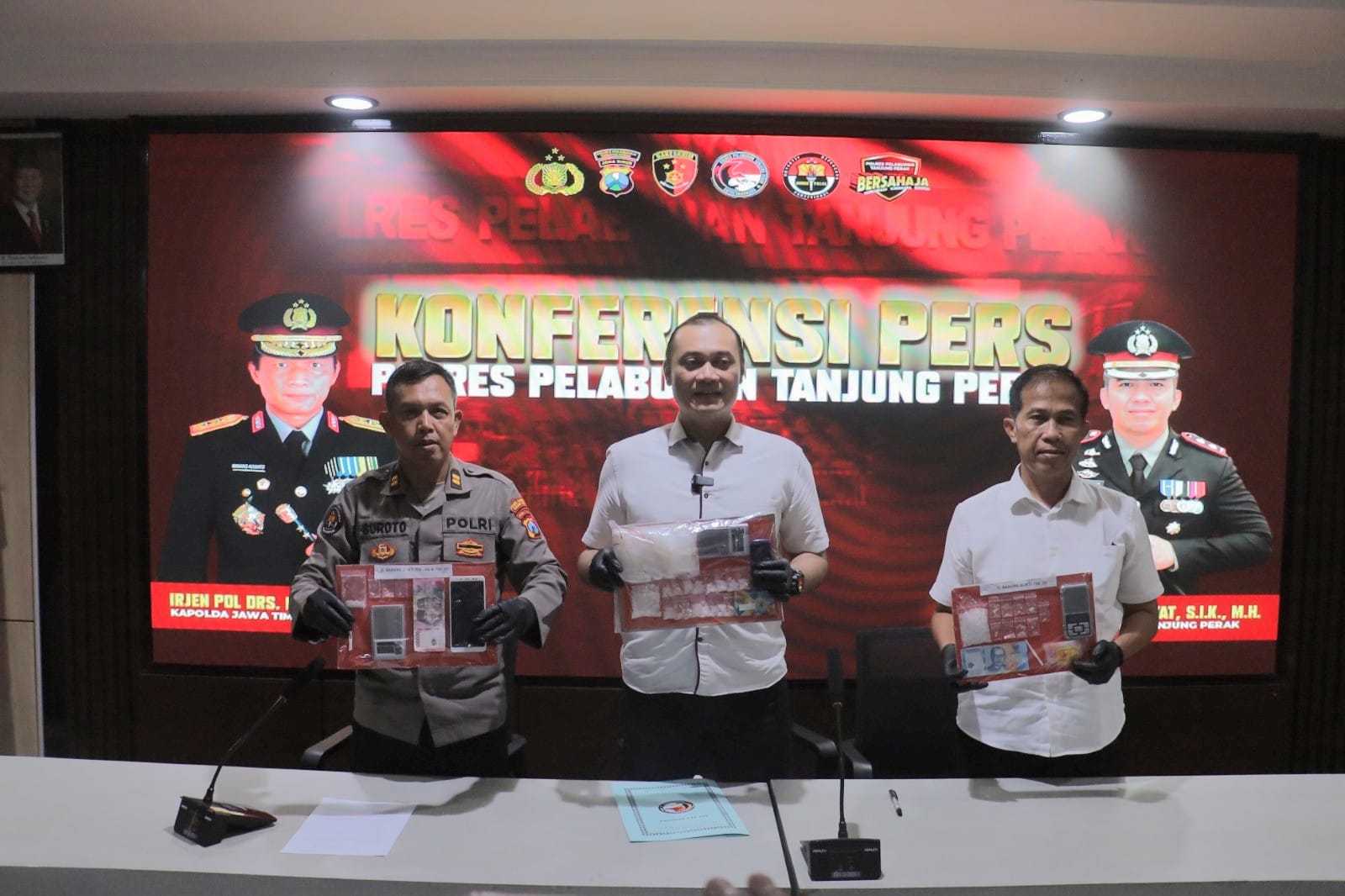 Satresnarkoba Polres Pelabuhan Tanjung Perak Ungkap 41 Kasus Narkotika Sepanjang Januari 2026.