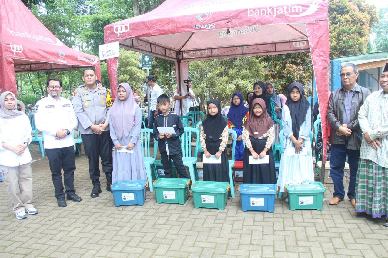 HPN 2026 Jadi Panggung Kepedulian, Kapolres Bondowoso Hadirkan Aksi Nyata untuk Sesama