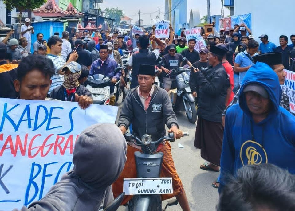 GRPP Tuntut Kepala Desa Yanto Mundur dari Jabatan