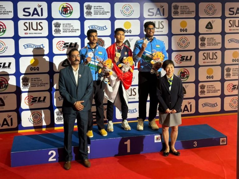 Prestasi Gemilang Anggota Polri: Briptu Muhamad Fawwaz Aditia Farrel Raih Medali Emas dan Pecahkan Rekor Dunia di Ajang Asian Rifle/Pistol Chqmpion 2026 India