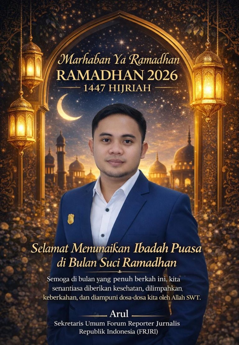 Sambut Bulan Suci Ramadhan 1447 Hijriah, Arul Tekankan Peran Pers dalam Menjaga Kesejukan Informasi