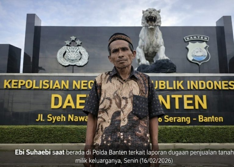 Dugaan Penjualan Tanah oleh Pihak Tak Berhak, Ahli Waris Alm. Sarman Memohon Keadilan ke Polda Banten   