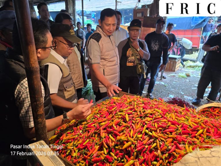 Satgas Saber Pelanggaran Pangan Pusat Pantau Langsung 2 Pasar di Kota Tangerang, Harga Pangan Masih Stabil