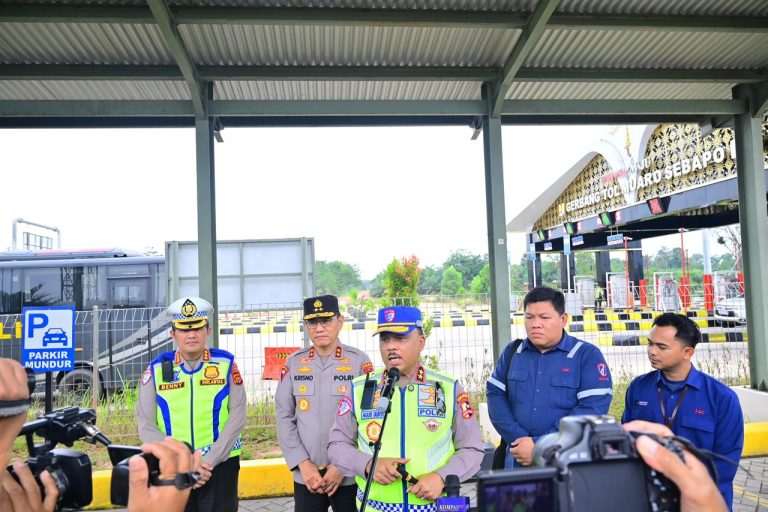 Pastikan Kesiapan Arus Mudik Lebaran 2026, Kakorlantas Polri Bersama Kapolda Jambi Tinjau Tol Bayung Lencir–Tempino
