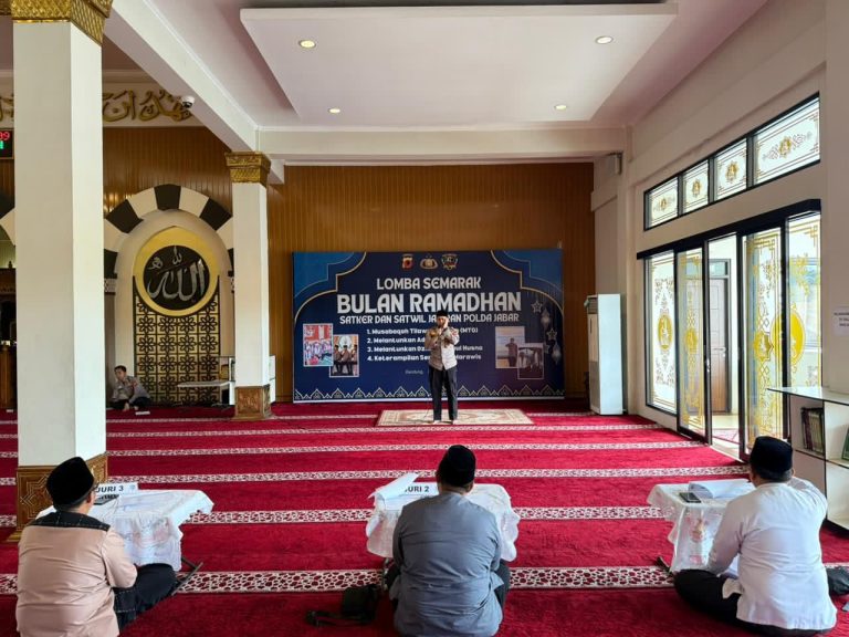 Semarak Ramadhan, Polda Jabar Gelar Lomba Adzan Antar Satker dan Satwil