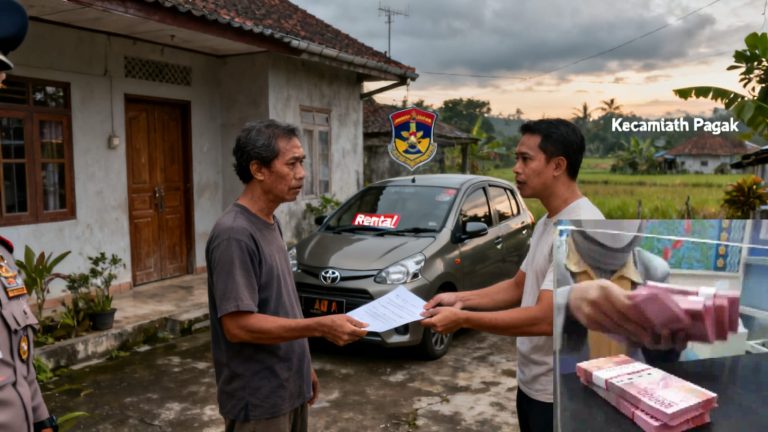 Diduga Libatkan Oknum Anggota Polsek Pagak, Warga Telogorejo Jadi Korban Gadai Mobil Rental