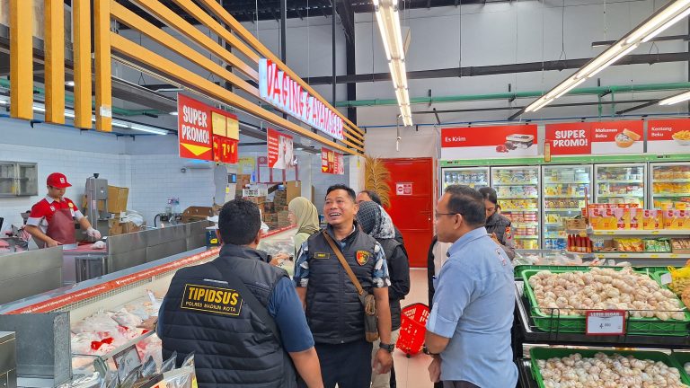 Satgas Pangan Polres Madiun Kota Intesifkan Pemantauan Bahan Pokok Penting