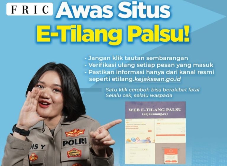 Dittipidsiber Bareskrim Polri Ungkap Praktik Penipuan Daring Bermodus Phishing Berkedok Situs Resmi E-Tilang Kejaksaan Agung