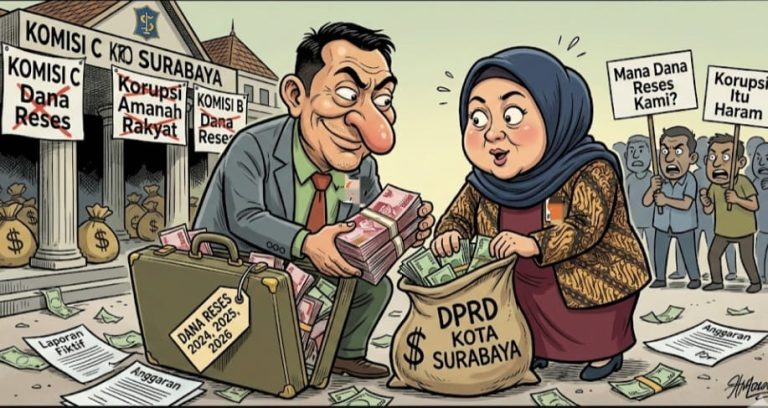 AMI Laporkan Dua Oknum DPRD Surabaya ke Kejari Tanjung Perak, Diduga Oknum Fraksi PKS Embat Dana Reses