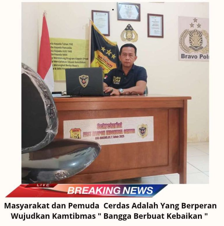 Masyarakat dan Pemuda Cerdas Adalah Yang Berperan Wujudkan Kamtibmas