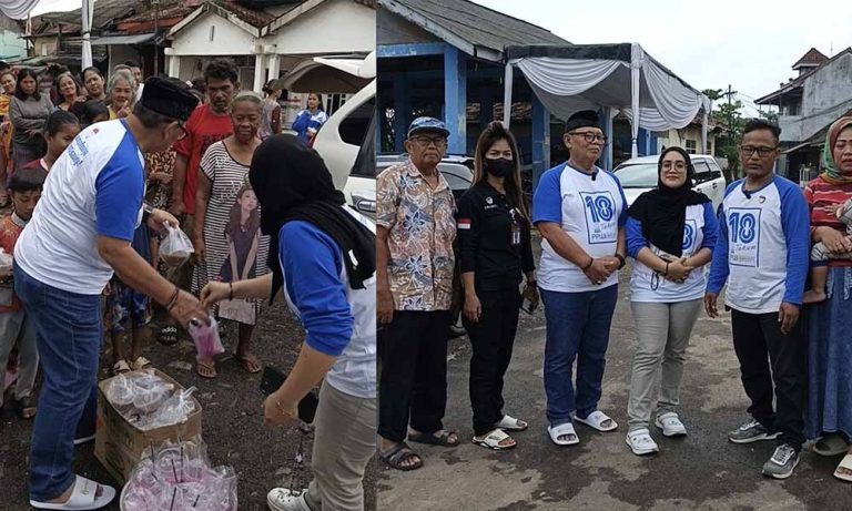 PPWI Lampung Berbagi Takjil Ramadan kepada Sesama Warga