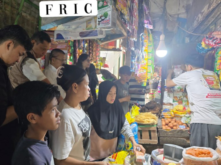 Pemantauan Satgas Saber Pangan Pusat di Pasar Lemabang Palembang: Pasokan Aman, Harga Stabil