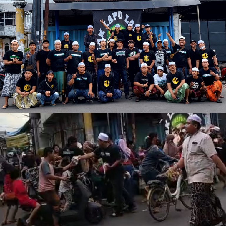 Bonek GLL Gelar Pembagian Takjil dan Buka Bersama di RW 02 Sidodadi Baru