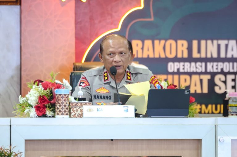 Pimpin Rakor Lintas Sektoral Jelang Operasi Ketupat Semeru 2026, Kapolda Jatim Tekankan Sinergi Pengamanan Nyepi dan Idul Fitri