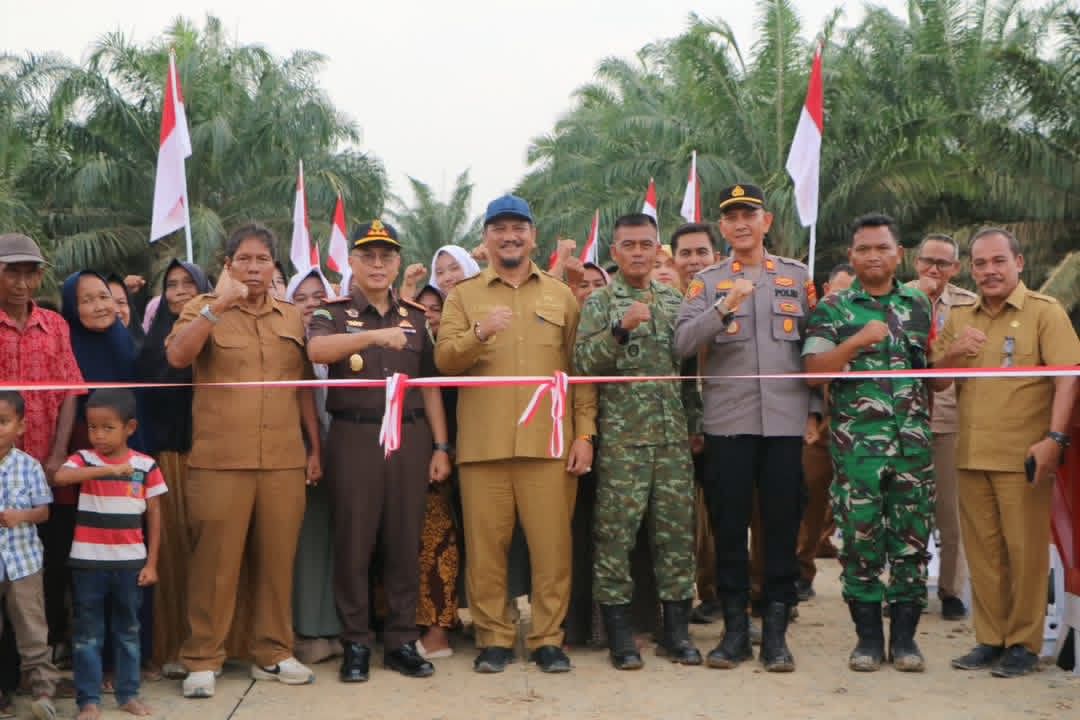 Jembatan Modular Di Tanjung Genteng Aceh Tamiang Diresmikan, Program 200 Titik Jembatan Garuda