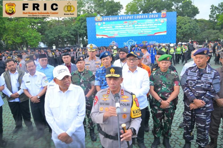 Apel Gelar Pasukan Operasi Ketupat 2026, Kapolda Jabar Tekankan Sinergi Amankan Mudik Lebaran