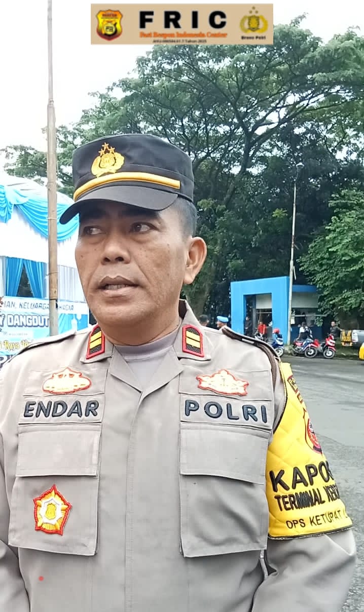 Kapolres Kuningan Monitoring Pospam Mudik 2026, Kapos IPTU Endar Siap Berikan Pelayanan Maksimal