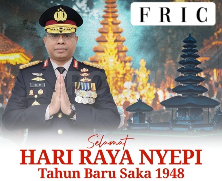 Kadiv Humas Polri Sampaikan Ucapan Selamat Hari Raya Nyepi Tahun Baru Saka 1948, Ajak Masyarakat Perkuat Nilai Kedamaian dan Kebersamaan 